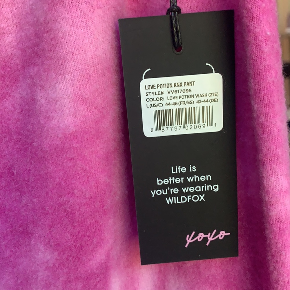 Wildfox Love Potion Sweatpants NWT - Picture 6 of 7